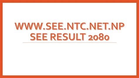 Released See Ntc Net Np Result Class Check Marksheet