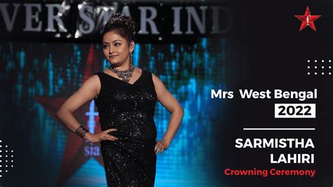 Mrs West Bengal 2022 Sarmistha Lahiri G 2 Crowning Ceremony Of