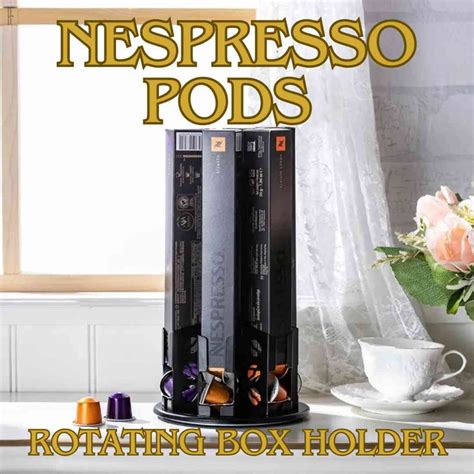 Nespresso Rotating Pod Capsule Holder 6 Slots Shopee Philippines