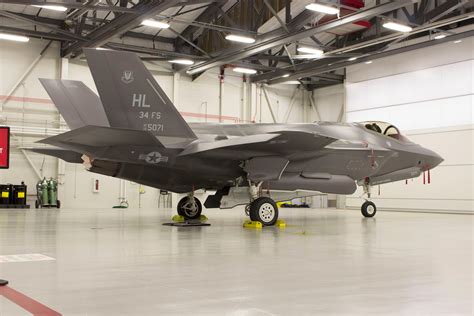 F 35a Inside Maintenance Hanger Of Hill Afb 5184x3456 Rwarplaneporn