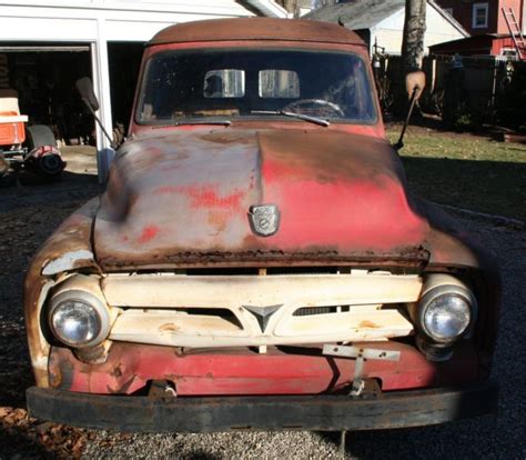 Ford F Panel Truck Barn Find Hot Rod Rat Rod Sedan Delivery F