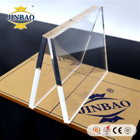 Jinbao Acrylic Plexiglass Plastic Color Cast Extruded Clear Double