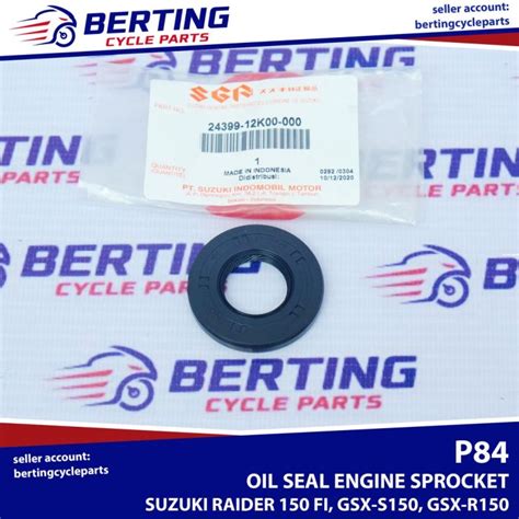 Sgp Oil Seal Engine Sprocket Suzuki Raider 150 Fi Gsx S150 Gsx R150 Genuine 24399 12k00 000