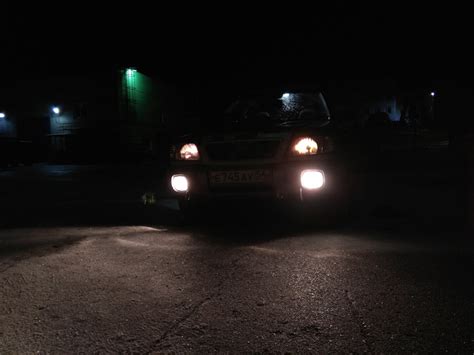 Габаритные огни в фарах Depo. — Subaru Forester (SF), 2 л, 2000 года ...