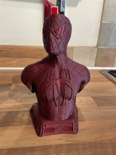 Art And Collectibles Sculpture Figurines Spider Man Paintable Bustfigure