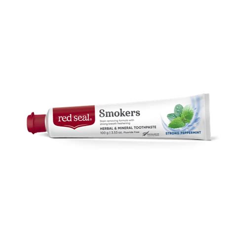 Best Natural Whitening Toothpaste For Smokers Red Seal