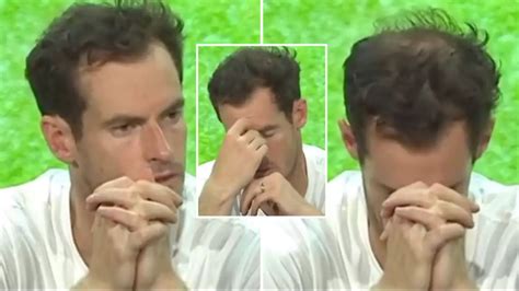 Andy Murray left distraught after his second-round Wimbledon exit and a ...