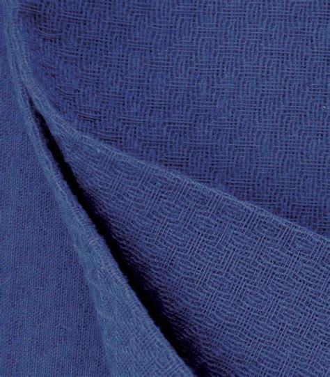 Cotton Blue Double Cloth Fabric Fc Dinesh Exports