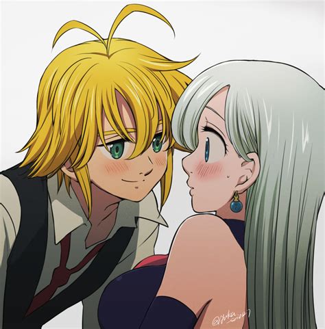 Elizabeth Liones And Meliodas Nanatsu No Taizai Drawn By Hot Sex Picture