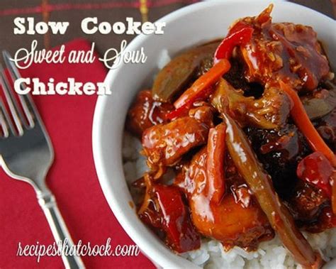 Slow Cooker Sweet And Sour Chicken Recipes That Crock