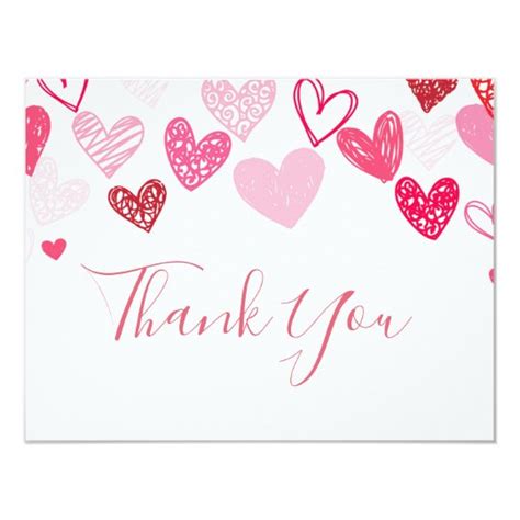 Valentines Day Thank you Card | Zazzle.com