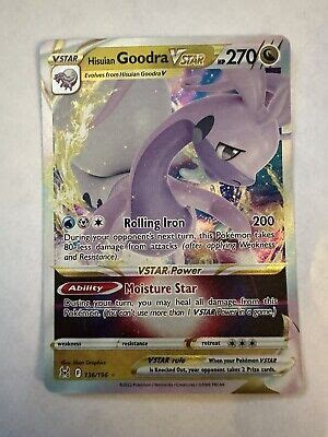 Hisuian Goodra Vstar Lost Origin Ultra Rare Holo Pokemon Card