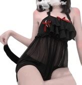 Jasmygirls Sexy Cat Cosplay Lingerie Set Kawaii Kitten Roleplay Costume