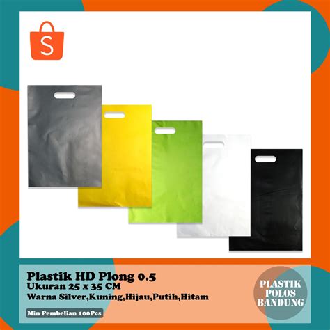 Jual Plastik Hd Plong Packaging 0 5 25x35 Cm Harga Per 1pcs Minimal