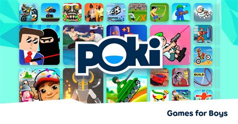 games  boys play    poki