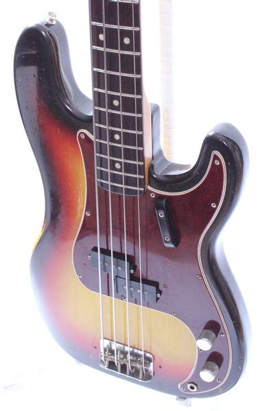 1967 Fender Precision Bass Sunburst Yeahmans Vintage And Used Guitars