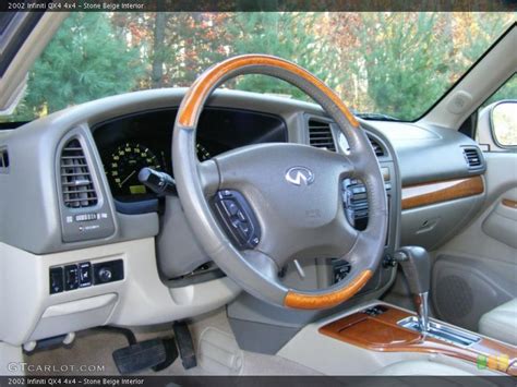 Stone Beige Interior Prime Interior For The 2002 Infiniti Qx4 4x4