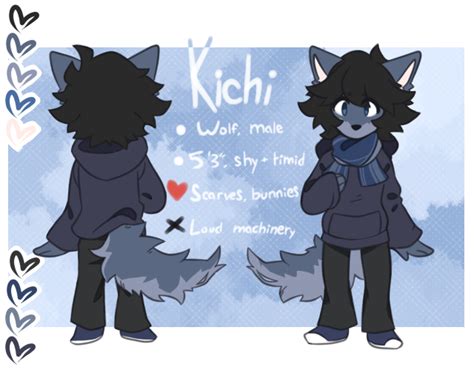 Ref Sheet Of My Sona Done In 2017 [art By Me ] R Furry