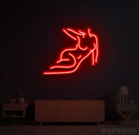 Buy Sensual And Sexy Sign Naked Lady Neon Sign CREATENEON