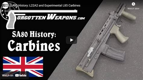 Sa80 History L22a2 And Experimental L85 Carbines Quotulatiousness