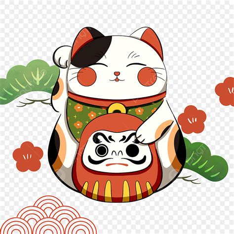 Japanese Lucky Cat Hd Transparent Japanese Traditional Lucky Cat