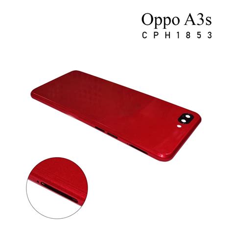 Jual Back Cover Oppo A3s Snapdragon Model Cph1853 Black Baru Tutup