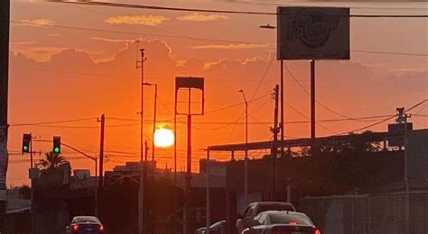 VIDEO: Captan hermoso atardecer en Ciudad Juárez