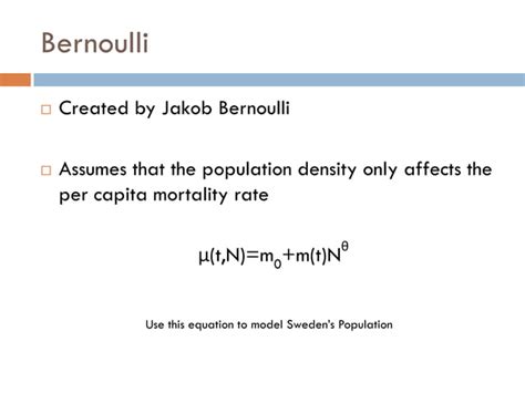 Population growth modeling | PPT