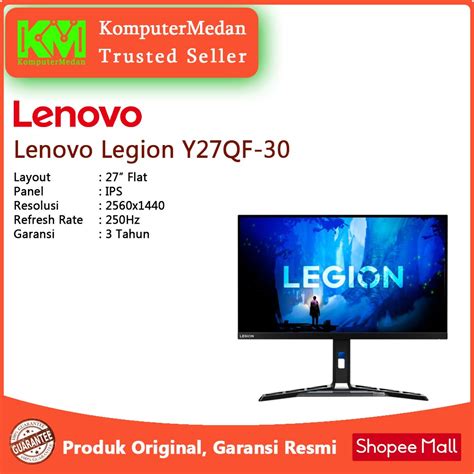 Jual LENOVO LEGION Y27QF 30 27 QHD IPS 250Hz OC 0 5ms HDMI DP USB