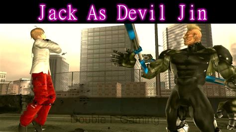 Jack With Devil Jin Moves Gameplay Tekken Requested Youtube