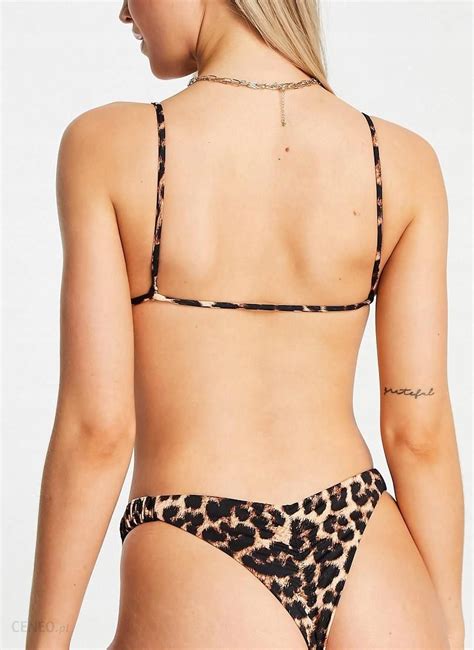 Animal Print B2E NC9 M Bershka Dół Od Bikini Ceny i opinie Ceneo pl