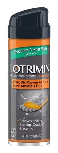 Lotrimin Talco Desodorante Athlete S Foot Spray Antif Ngico En Venta En