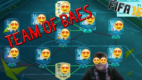 Squad Builder Fifa Team Full Of Baes Youtube