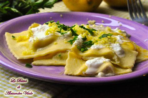 Ravioli Ricotta E Limone