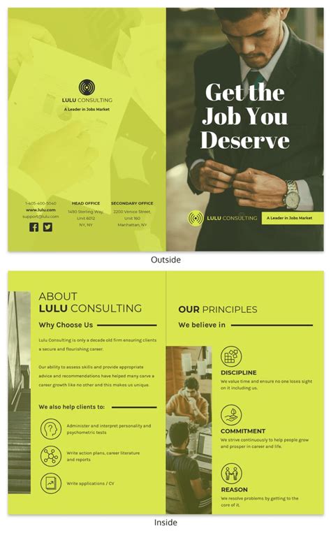 How To Design A Brochure For Marketing Venngage Brochure Template