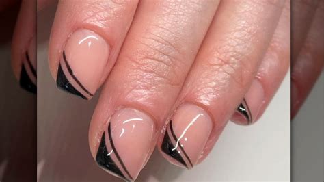 20 Double French Manicure Ideas To Upgrade Your Basic Mani