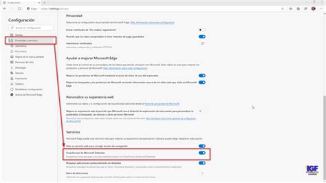 Como Navegar Seguro Con Microsoft Edge Igf Instituto Galego De