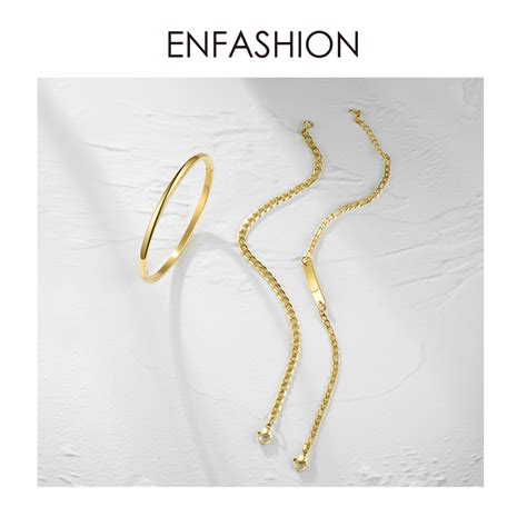 Enfashion Bangle Armband Femme Set Rvs Manchet Arm Grandado