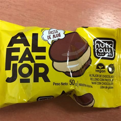 Nutri Raw Alfajor De Chocolate Relleno Con Pasta De Man Review Abillion