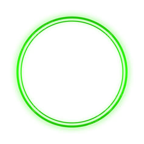 Green Circle Outline