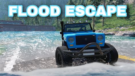 Escape The Flood Beamng Drive Can I Escape Youtube