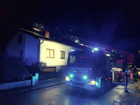 Mehrere Sturmsch Den Innerhalb Kurzer Zeit Feuerwehr Objektiv