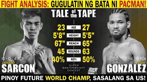 FIGHT ANALYSIS Pinoy GUGULATIN Ang MUNDO MATINIK Na Alaga Ni Manny