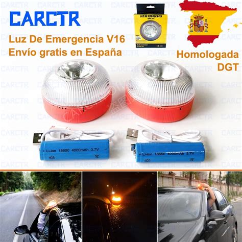 Carctr Luz De Emergencia V Homologada Dgt Luz De Seguridad De