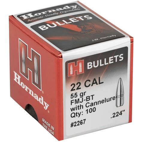 Hornady Traditional Rifle Cal Gr Full Metal Jacket