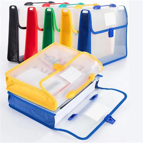 A4 Portable File Bag Briefcase Handbag Waterproof File Organizer