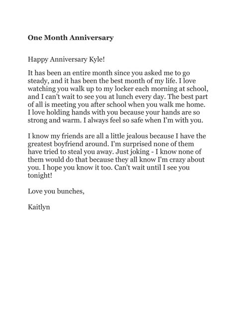 Free Printable Anniversary Letter Templates [My Husband, Boyfriend, Wife]