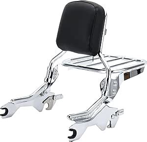 Amazon Mokitdora Detachable Softail Backrest Sissy Bar Upright