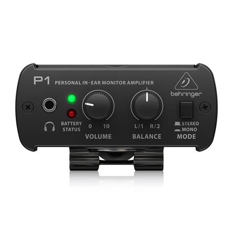 Amplificador De Monitor Interno Personal P1 BEHRINGER