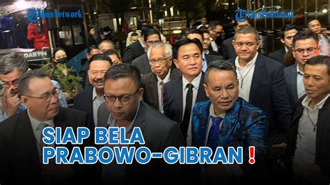 Deretan Advokat Kondang Yang Bela Prabowo Gibran Di Mk Ada Yusril